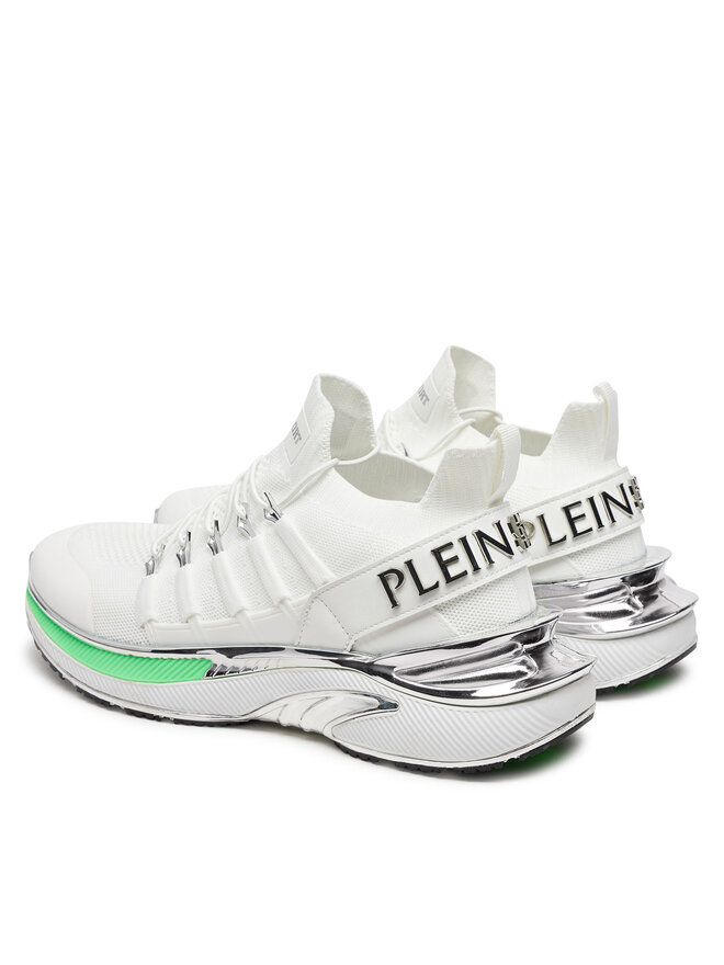 Plein Sport Sneakersy Plein Sport PADS USC0579 STE003N Biały
