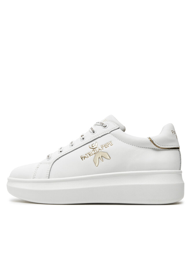 Patrizia Pepe Сникърси Patrizia Pepe PJ210.27 S Бял