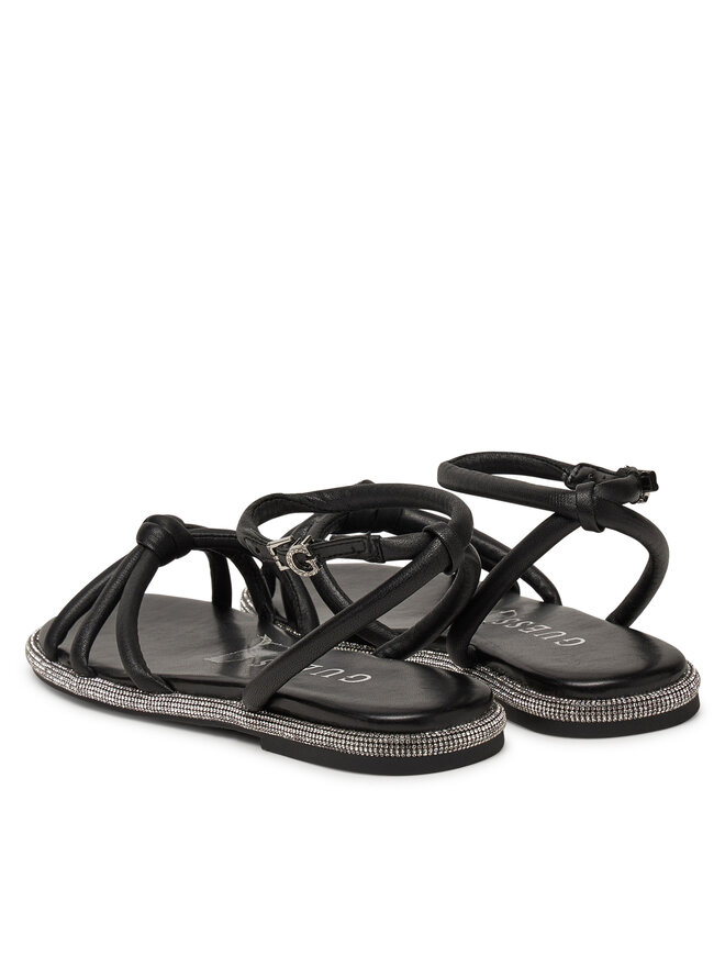Guess Σανδάλια Guess FLJSLO LEA03 Μαύρο