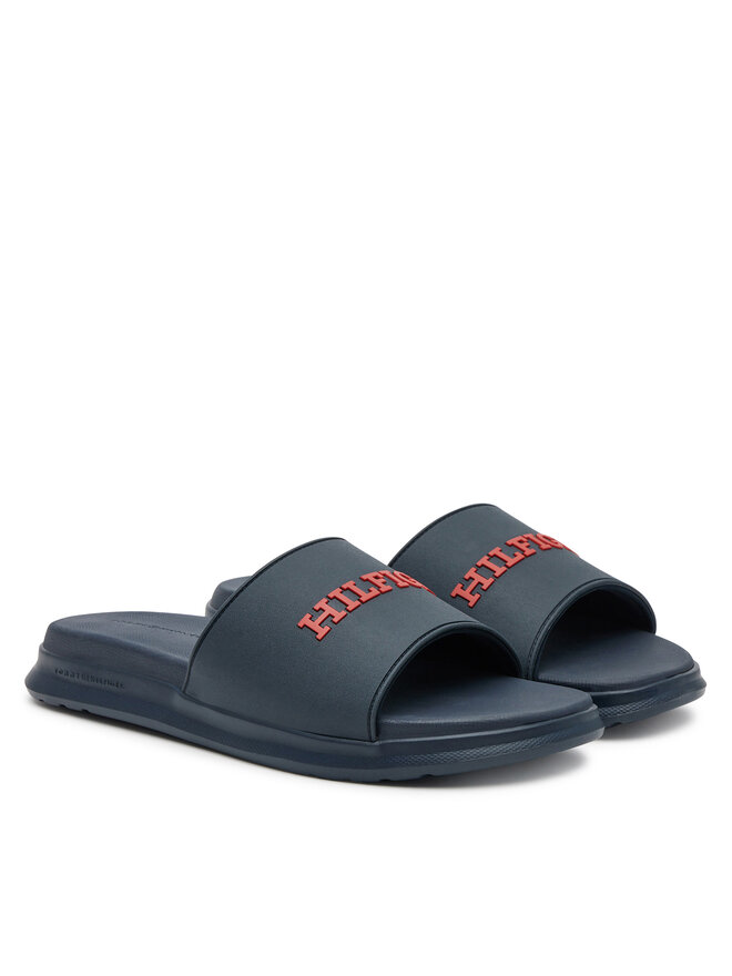 Tommy Hilfiger Pantoletten Tommy Hilfiger FM0FM05430 Dunkelblau