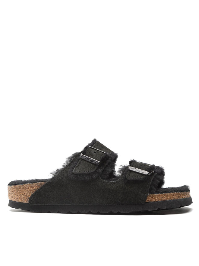 Birkenstock Papucs Birkenstock Arizona Shearling 0752663 Fekete