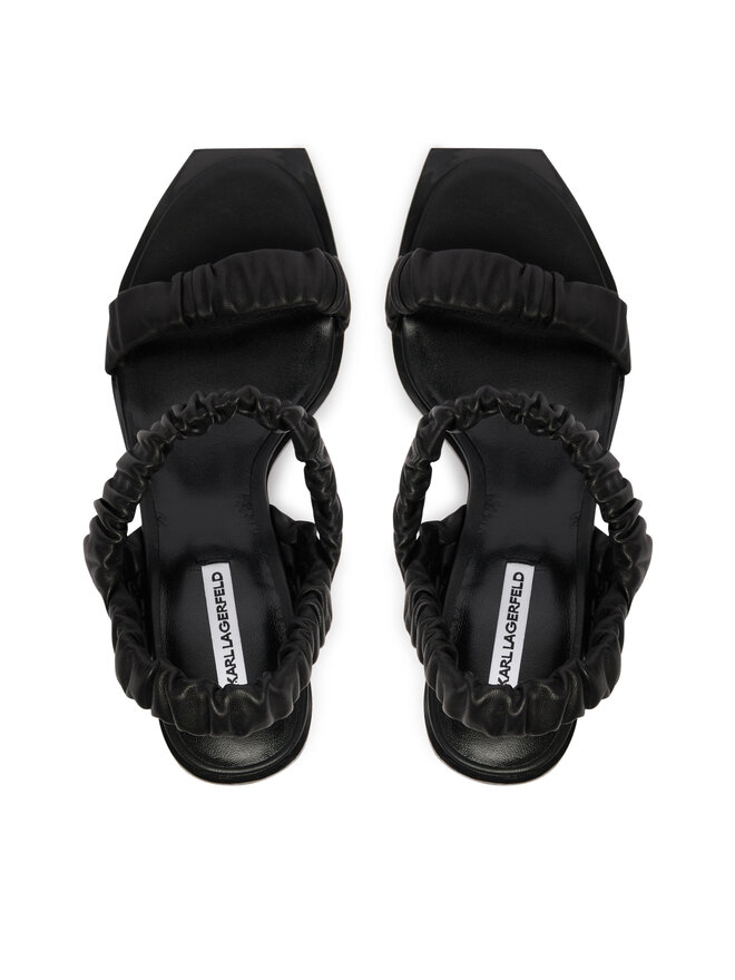 KARL LAGERFELD Босоніжки KARL LAGERFELD KL39116 Чорний
