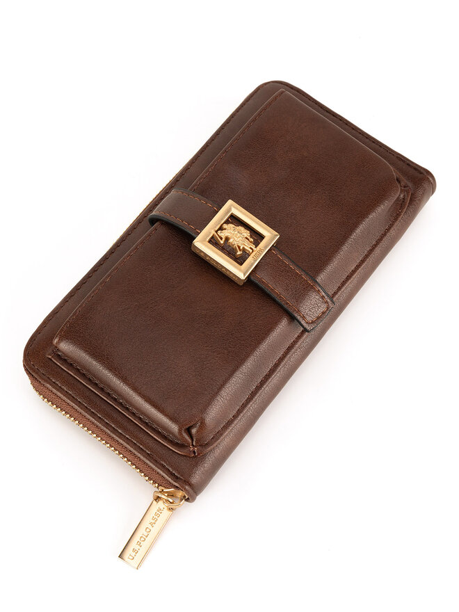 U.S. Polo Assn. Портфейл U.S. Polo Assn. WIUXT8505WVP Кафяв