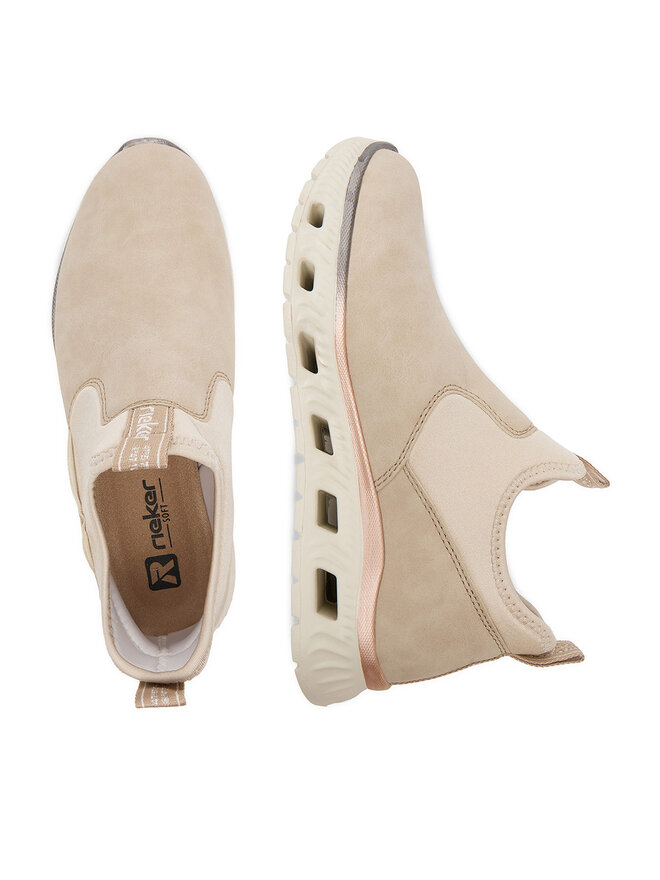 Rieker Zapatos hasta el tobillo Rieker M6053-62 Beis