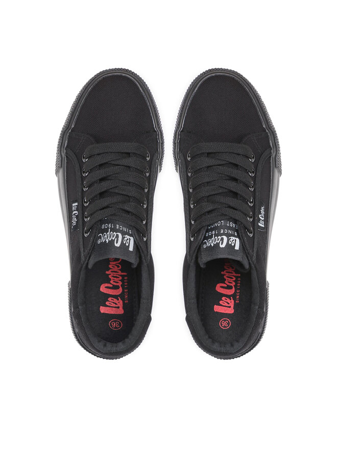 Lee Cooper Sneakers aus Stoff Lee Cooper LCW-22-31-0885LA Schwarz