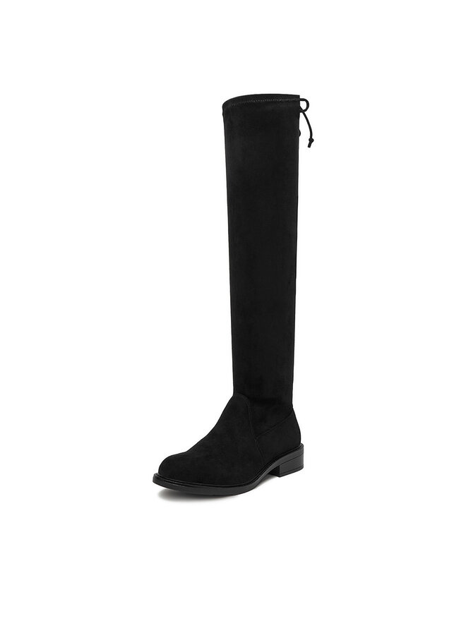 DeeZee Μπότες DeeZee 001-1-BLACK SU Μαύρο