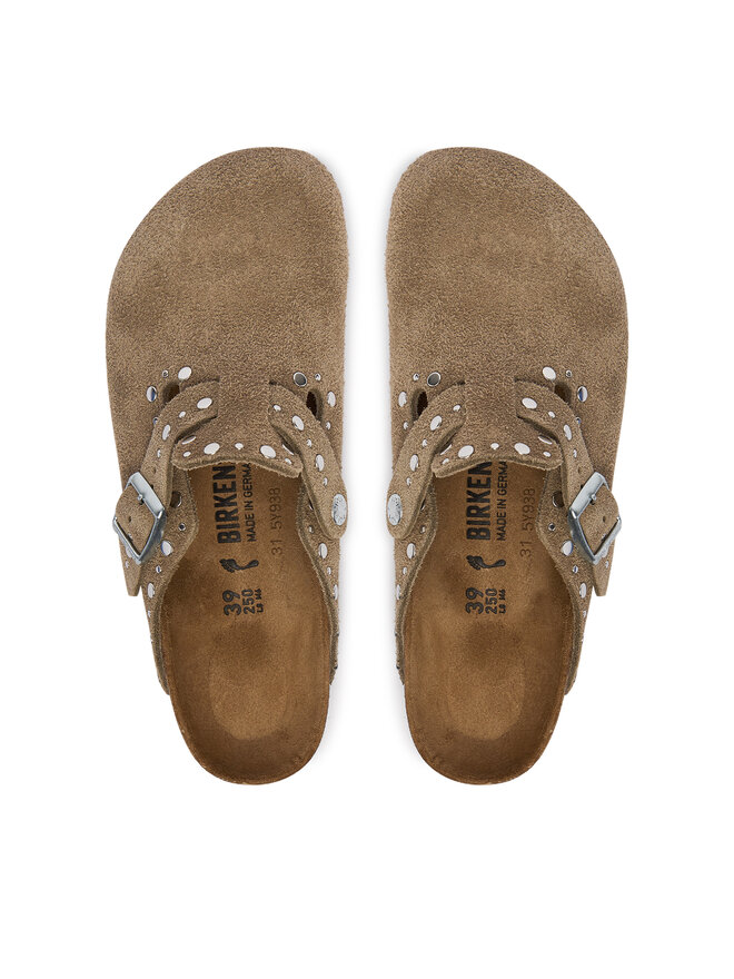 Birkenstock Шльопанці Birkenstock Boston Rivet 1030418 Бежевий