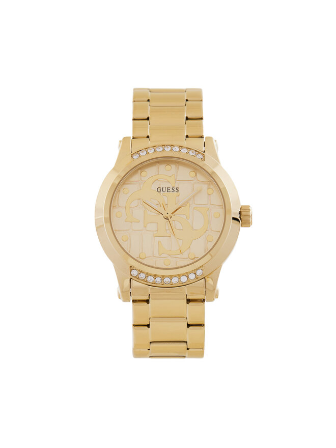Guess Ročna ura Guess Annette  GW0861L2 Zlata