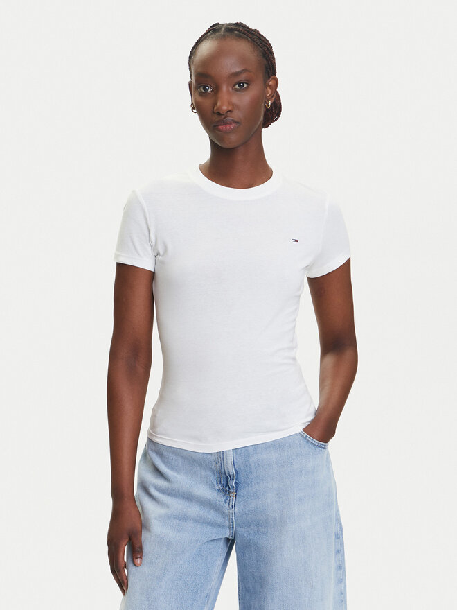 Tommy Jeans Tommy Jeans Σετ 2 T-Shirts DW0DW21366 Έγχρωμο Slim Fit