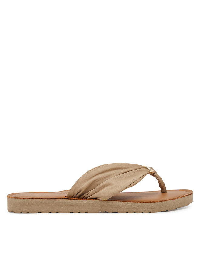 Tommy Hilfiger Flip-flops Tommy Hilfiger Th Elevated Beach Sandal FW0FW06985 Barna
