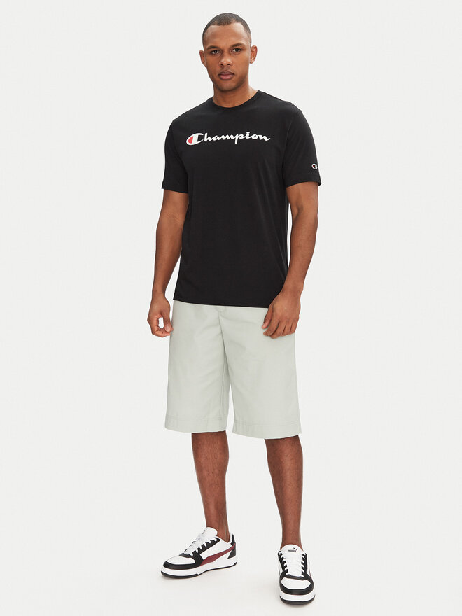 Champion Champion Marškinėliai 220256 Juoda Standard Fit