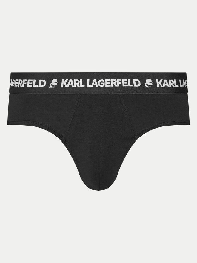 KARL LAGERFELD KARL LAGERFELD Σετ σλιπ 3 τμχ. A1M47152 Μαύρο