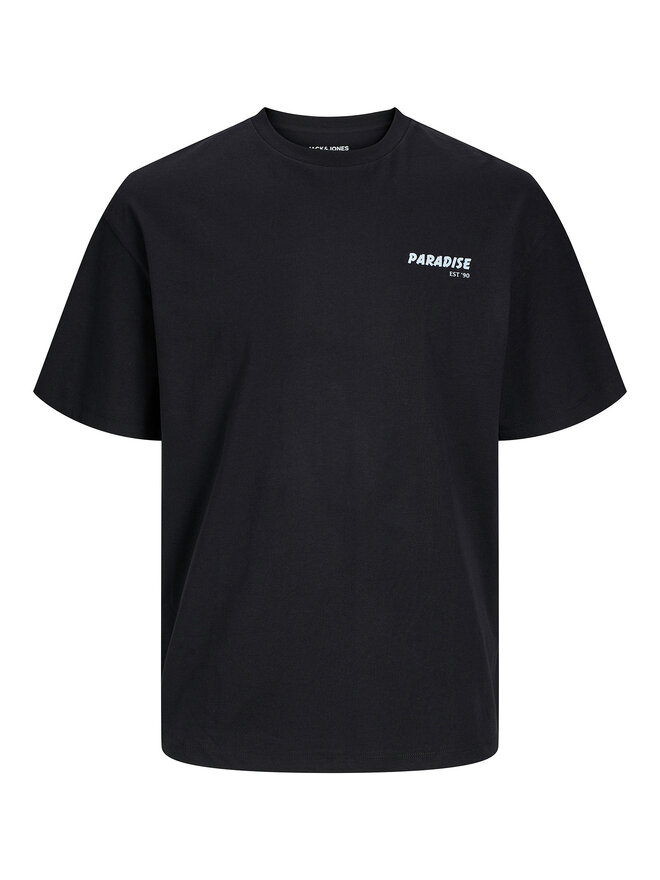 Jack&Jones Jack&Jones Marškinėliai Charge 12269384 Juoda Relaxed Fit