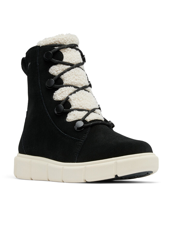 Sorel Īsie zābaki Sorel Explorer III Joan 2077981010 Melns