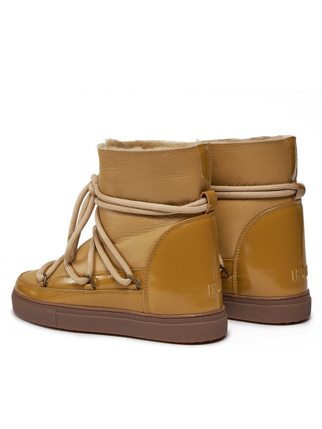 Inuikii Sniega zābaki Inuikii Gloss Wedge 75203-007 Bēšs