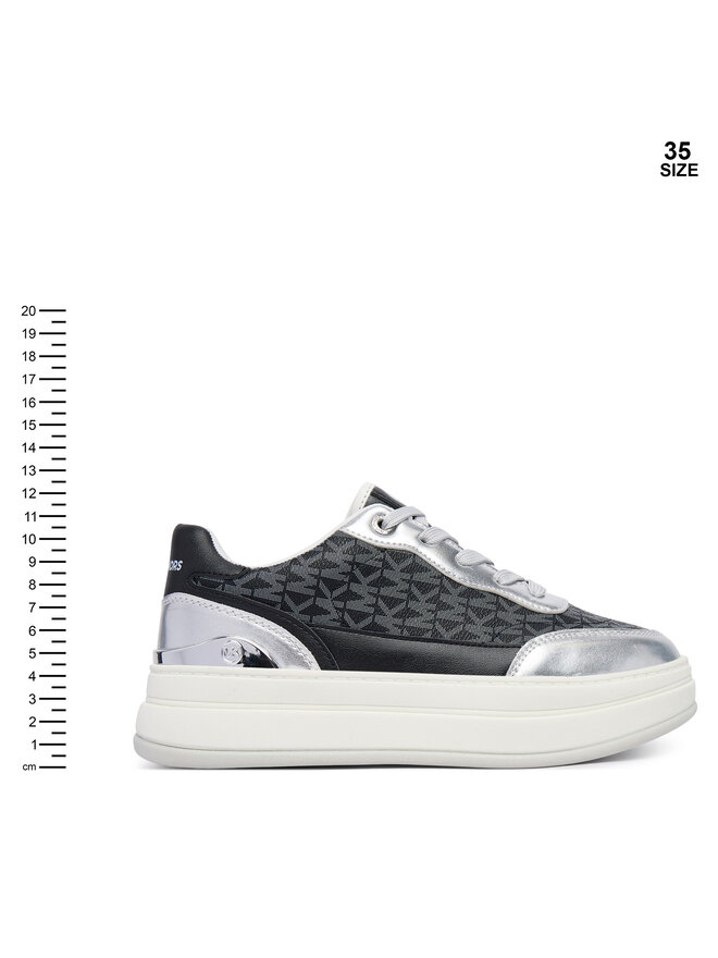 MICHAEL Michael Kors Снікерcи MICHAEL Michael Kors Hayes MK02735002 Чорний