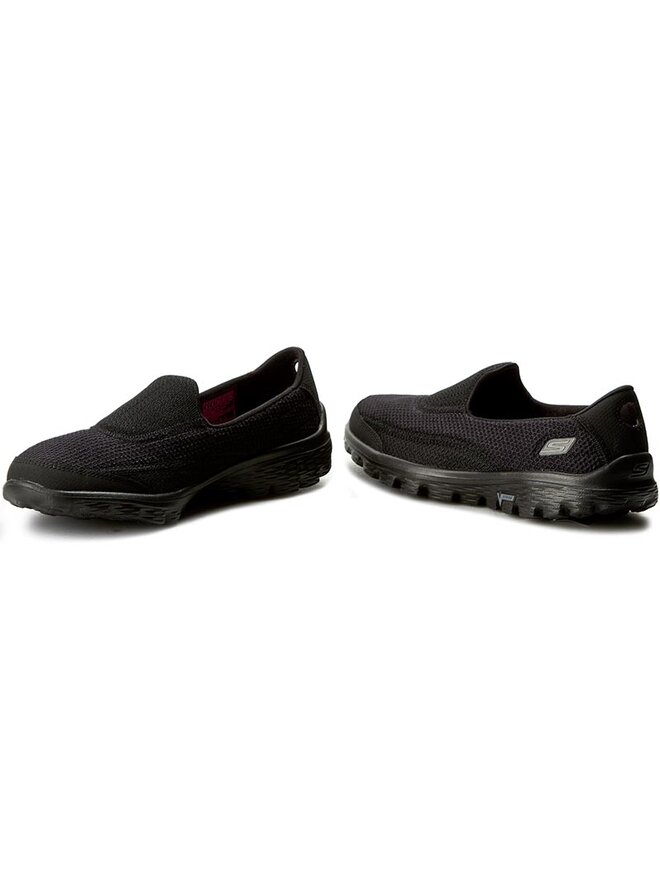 Skechers Snīkeri Skechers Go Walk 2 13590/BBK Melns