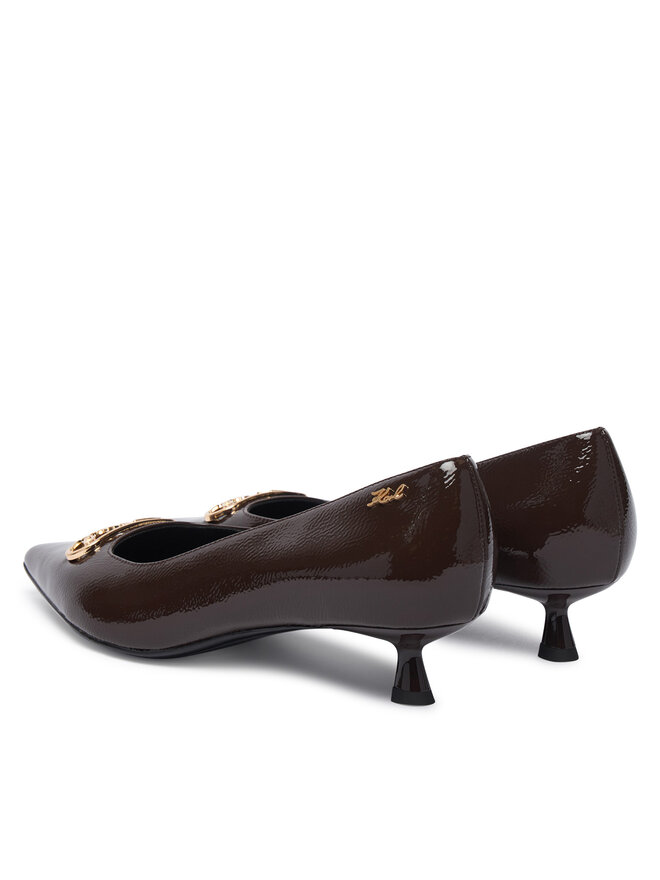 KARL LAGERFELD Pumps KARL LAGERFELD Pasha Signia KL30121 Dunkelbraun