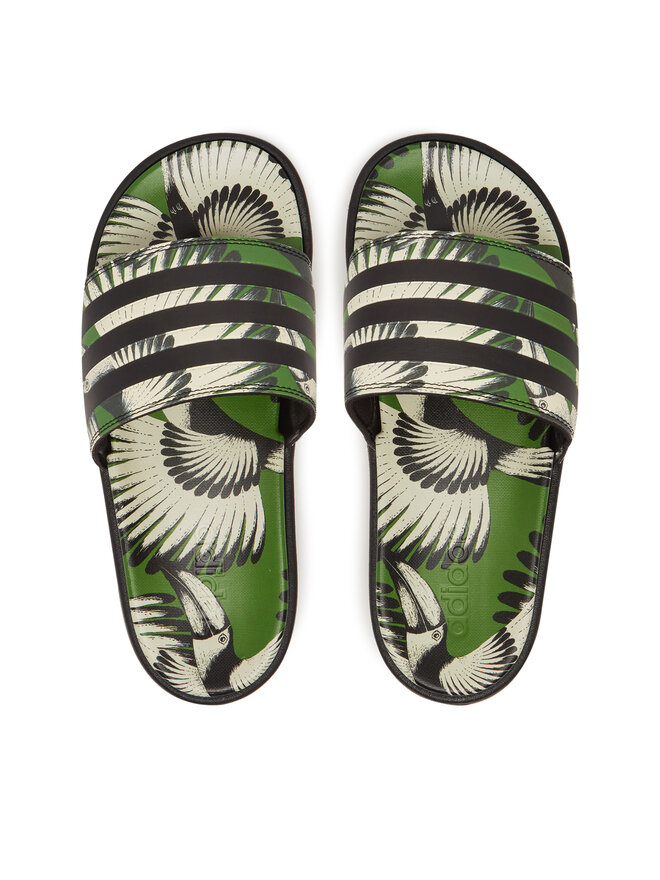adidas Klapki adidas adilette Platform JI4754 Zielony