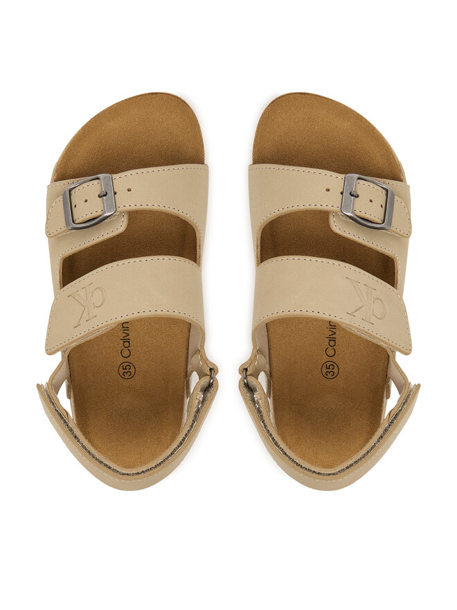 Calvin Klein Sandalen Calvin Klein Velcro V3X2-83328-0315 D Beige