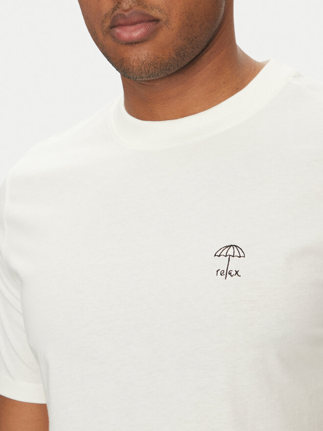 Blend Blend Camiseta 20718304 Blanco Regular Fit