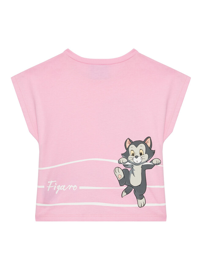 United Colors Of Benetton United Colors Of Benetton Camiseta 3JERG10JC Rosa Regular Fit