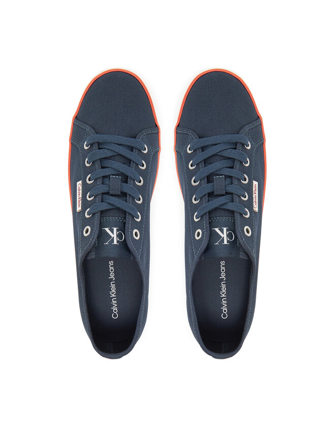 Calvin Klein Jeans Кросівки Calvin Klein Jeans Ess Vulc Low Mg Cv YM0YM01301 Cиній