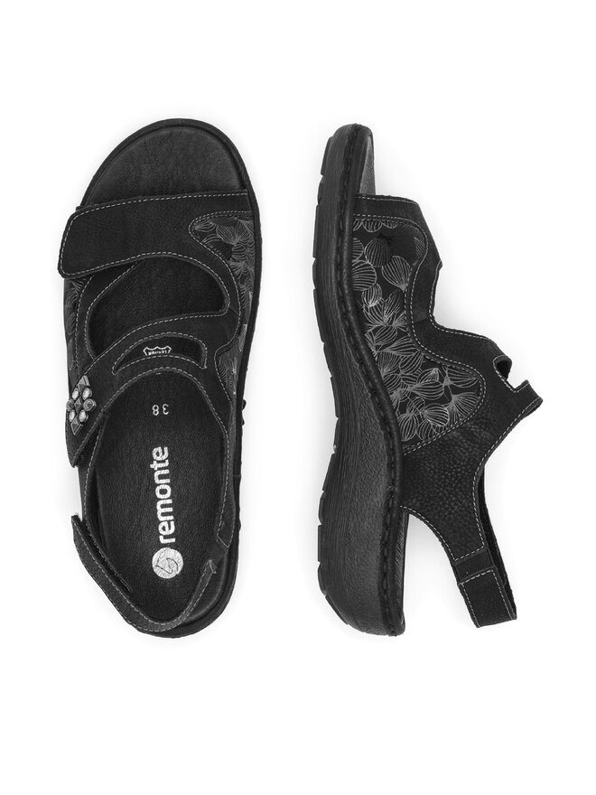 Remonte Sandalen Remonte D7647-01 Schwarz