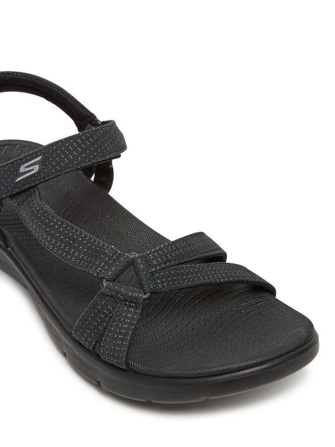 Skechers Szandál Skechers Go Walk Flex Sandal-Sublime 141451/BBK Fekete