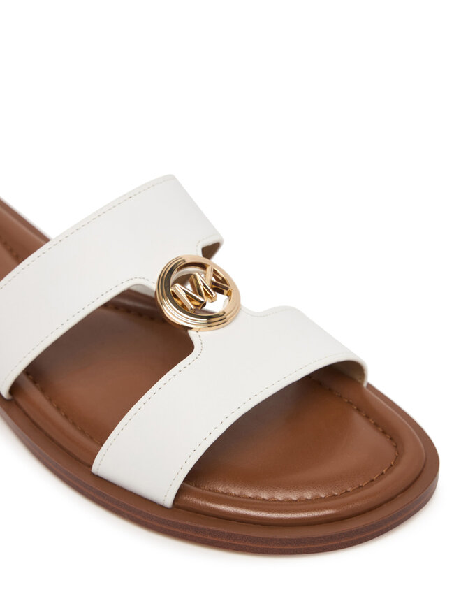 MICHAEL Michael Kors Шльопанці MICHAEL Michael Kors Ering Flat 40S6ERFS2L Білий