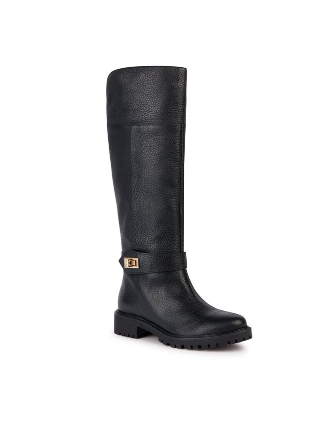 Geox Botas altas Geox D Hoara D36FTD 00046 C9999 Negro