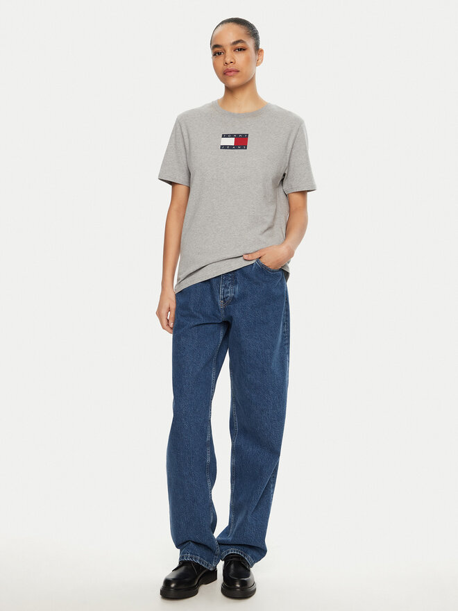 Tommy Jeans Tommy Jeans Camiseta DW0DW20461 Gris Relaxed Fit