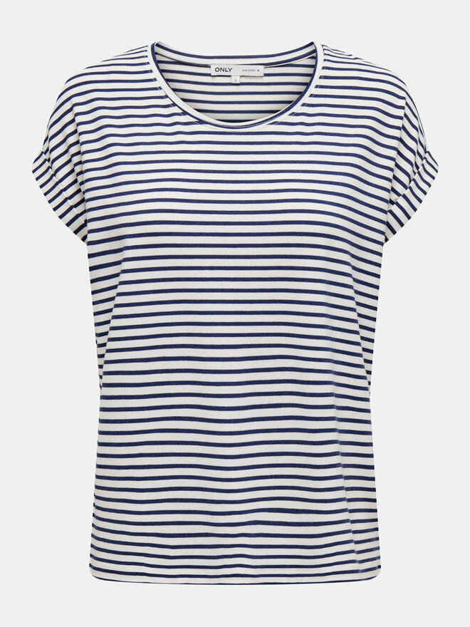 ONLY ONLY Camiseta Moster 15206243 Blanco Regular Fit