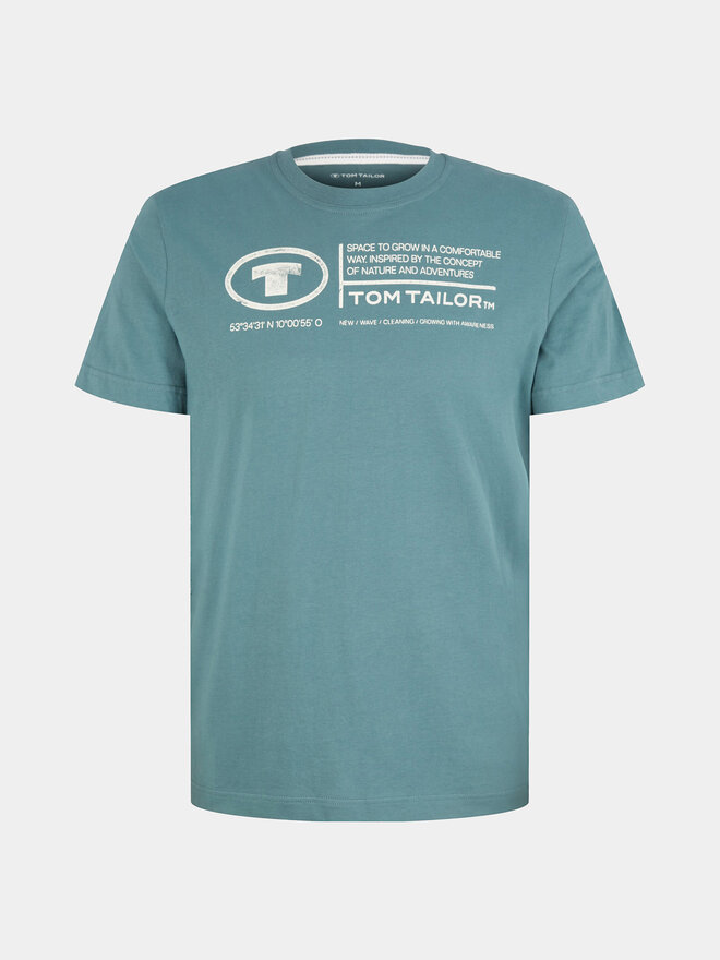 Tom Tailor Tom Tailor Camiseta 1035611 Verde Regular Fit