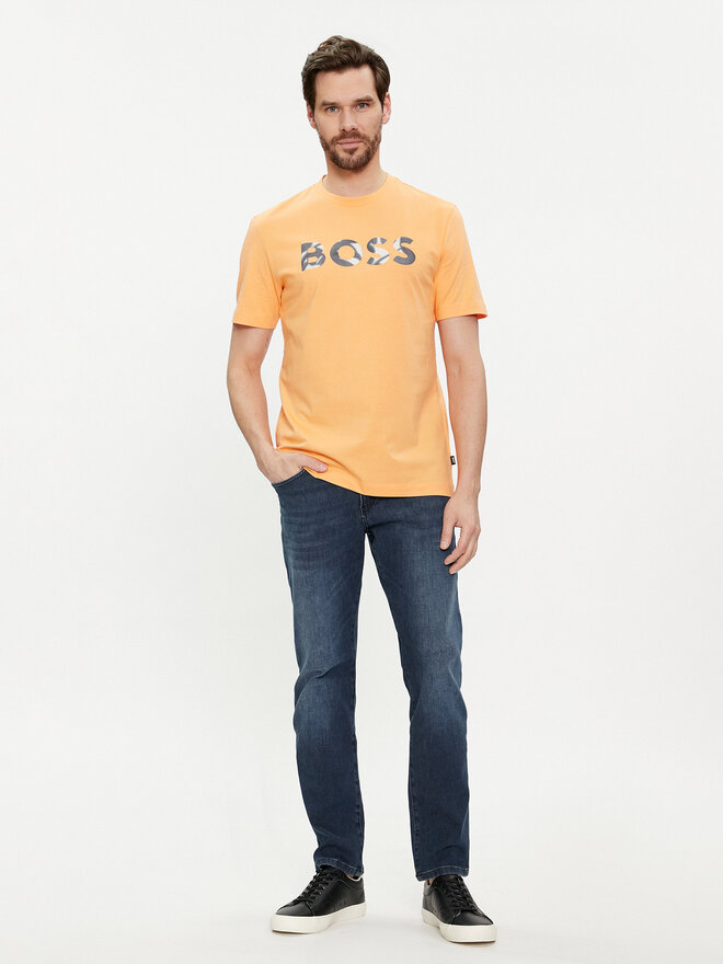 BOSS BOSS Camiseta Thompson 15 50513382 Naranja Regular Fit