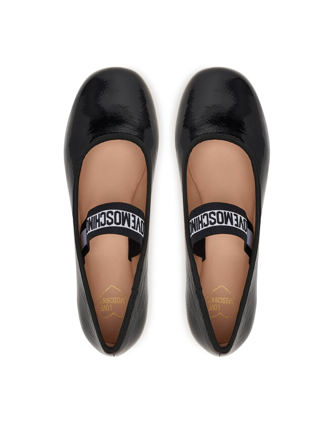 LOVE MOSCHINO Ballerinas LOVE MOSCHINO JA11071G1NII000041 Schwarz