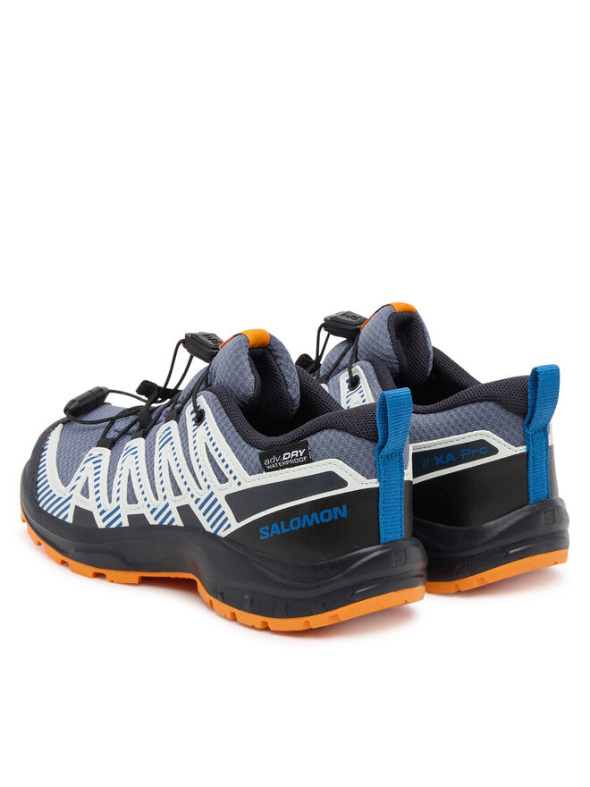 Salomon Pārgājienu apavi Salomon Xa Pro V8 Waterproof L47857000 Pelēks