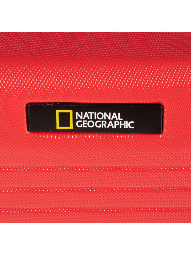 National Geographic Μεσαία Βαλίτσα National Geographic Pulse N171HA.60.35 Κόκκινο