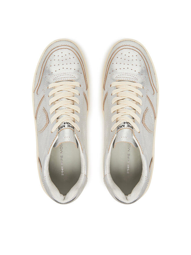 Philippe Model Tenisice Philippe Model VNLD M002 Srebrna