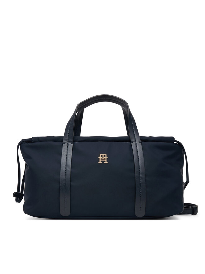 Tommy Hilfiger Handtasche Tommy Hilfiger Th Soft Nylon Crossover AW0AW18993 Dunkelblau