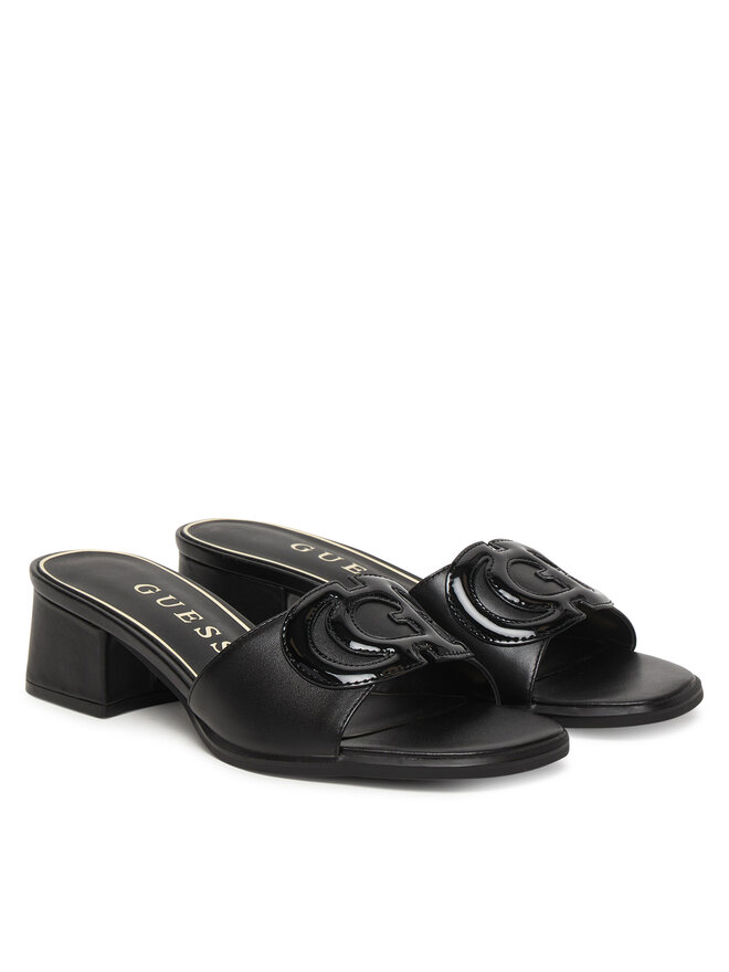 Guess Pantoletten Guess FLJCNN LEP03 Schwarz
