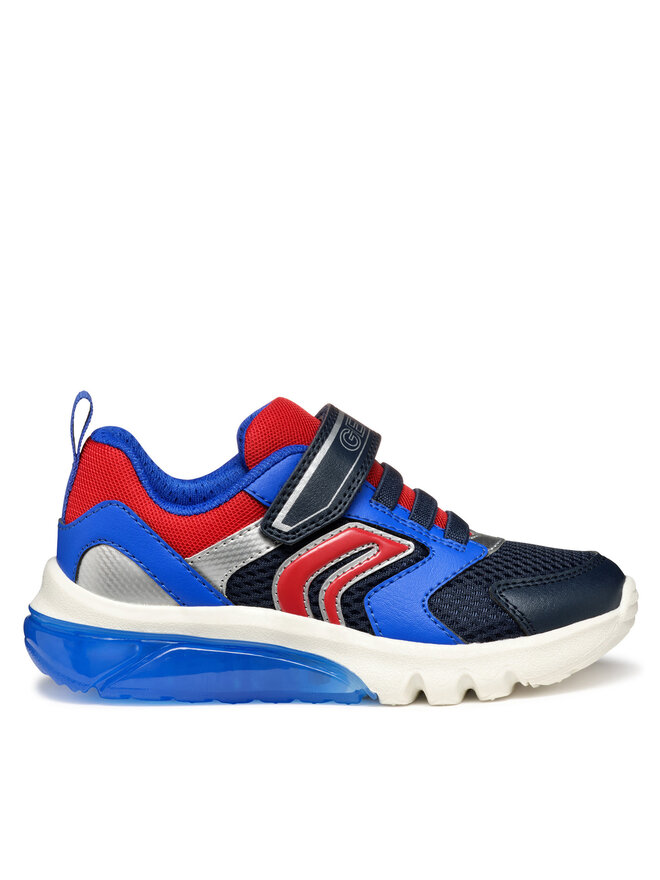Geox Sneakersy Geox J Ciberdron J45LBC 1454 C4244 S Tmavomodrá