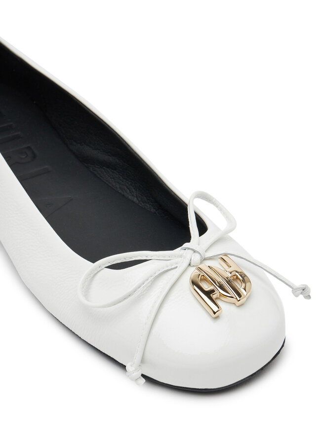 Furla Μπαλαρίνες Furla Ballet Ballerina YJ00BAL W36000 1704S Λευκό