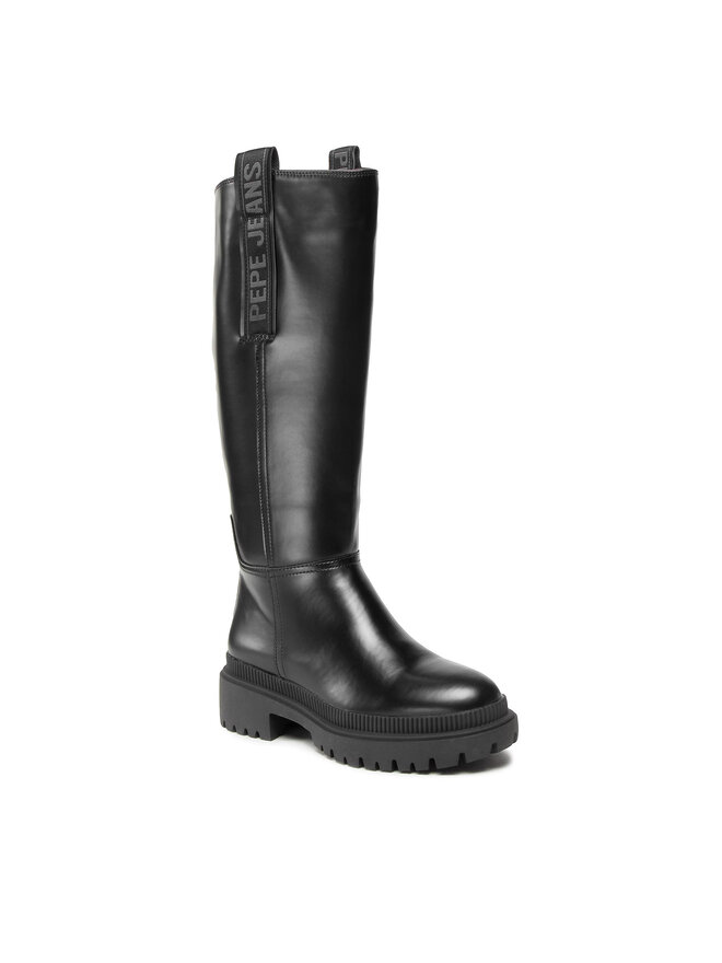 Pepe Jeans Stiefel Pepe Jeans Bettle Handler PLS50461 Schwarz