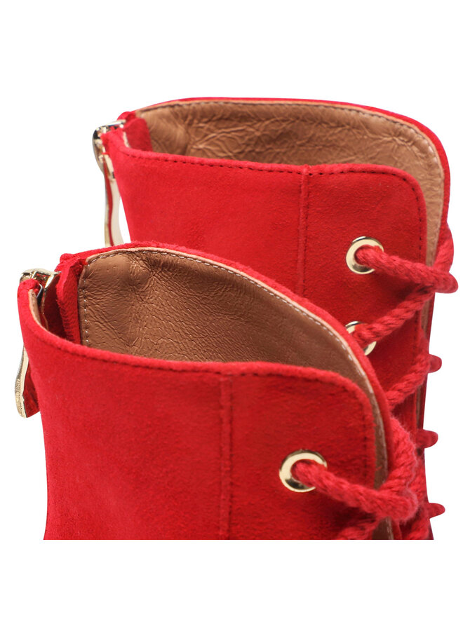 R.Polański Stiefeletten R.Polański 1406 Rot