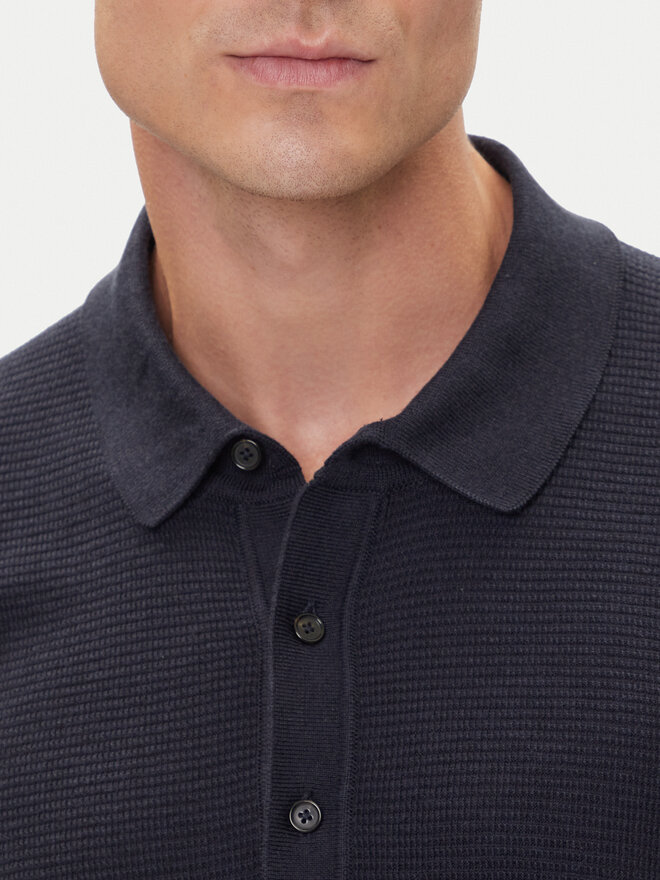 BOSS BOSS Polo H-Iannotti 50543148 Azul marino Regular Fit