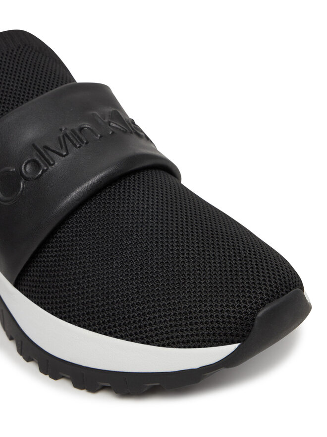 Calvin Klein Αθλητικά Calvin Klein Runner Slip On - He Nappa HW0HW02415 Μαύρο