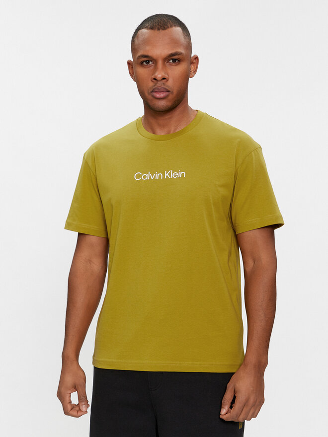 Calvin Klein Calvin Klein Camiseta Hero K10K111346 Verde Regular Fit