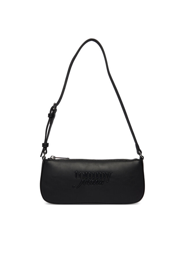 Tommy Jeans Handtasche Tommy Jeans Tjw Must Shoulder Bag AW0AW18449 Schwarz