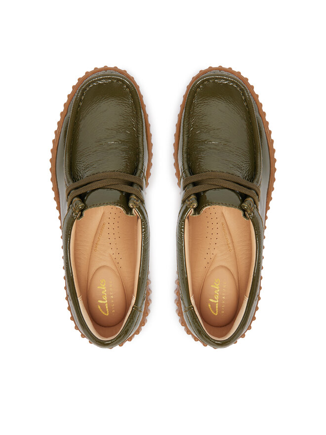 Clarks Туфлі Clarks Torhill Bee 26186668 Зелений